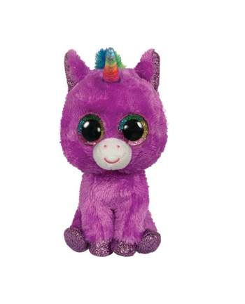 ty inc. TY BEANIE BOOS ROSETTE - purpurowy Jednorożec 36464