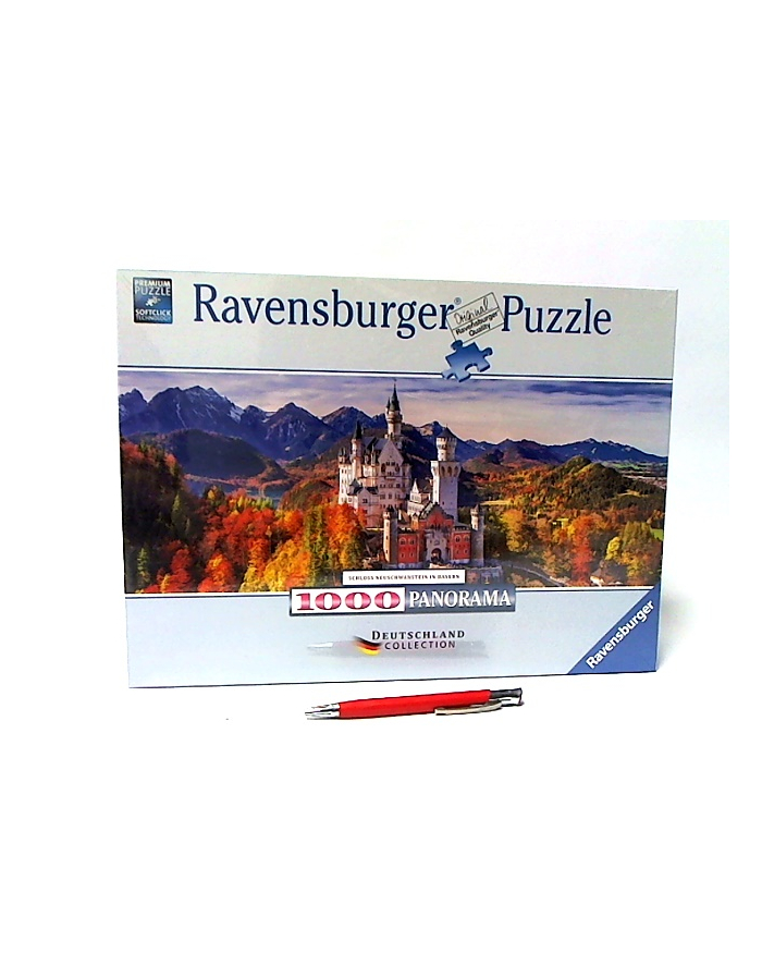 Puzzle 1000el panorama Zamek Neuschwanstein 151615 RAVENSBURGER główny