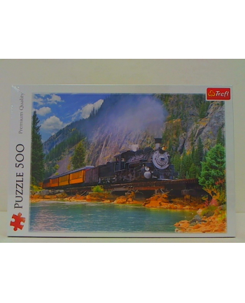 Puzzle 500el Górski pociąg 37379 TREFL