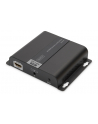 digitus Przedłużacz (Extender) HDMI IP/Cat.5/6/7 120m 4K 30Hz UHD PoE HDCP 1.4 IR audio (odbiornik) - nr 10