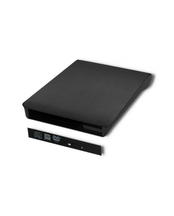 qoltec Obudowa/kieszeń na napęd CD/ DVD SATA | USB 2.0 | 12.7mm