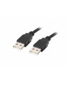 lanberg Kabel USB -A M/M 2.0 0.5m Czarny - nr 1