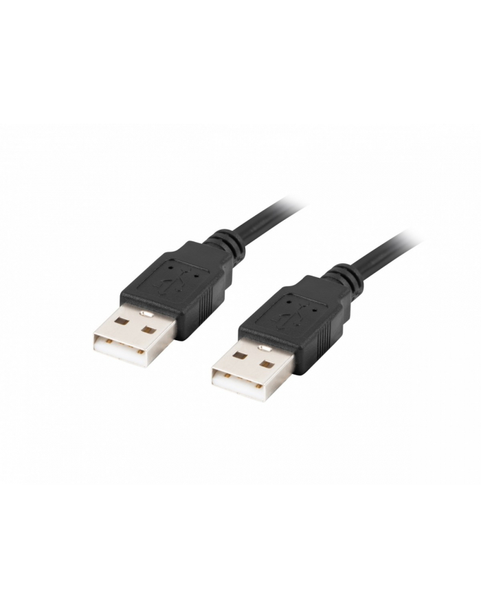 lanberg Kabel USB -A M/M 2.0 0.5m Czarny główny