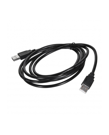 lanberg Kabel USB-A M/M 2.0 1.8m Czarny