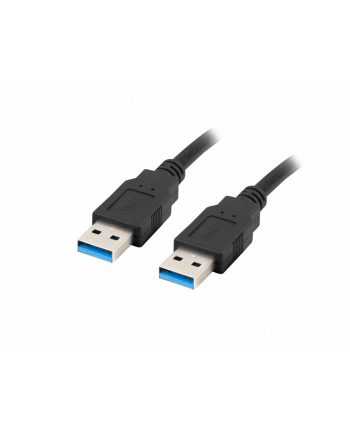 lanberg Kabel USB-A M/M 3.0 0.5m Czarny