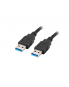 lanberg Kabel USB-A M/M 3.0 1.0m czarny - nr 4