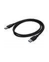 lanberg Kabel USB-A M/M 3.0 1.0m czarny - nr 7