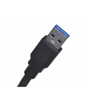 lanberg Kabel USB-A M/M 3.0 1.8m Czarny