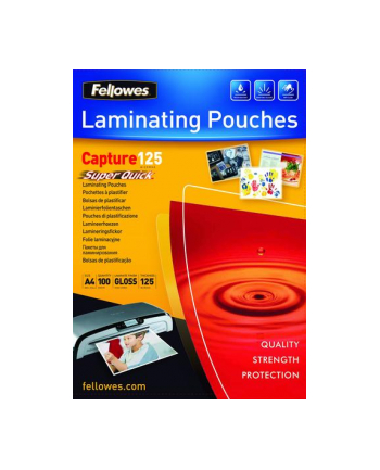 fellowes Folie do laminacji super quick 125 mik A4, 100 sztuk