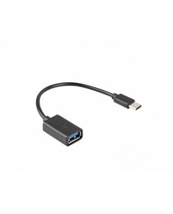 lanberg Adapter USB C(M)-USB-A (F)2.0 0.15M OTG Czarny