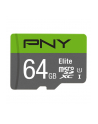 pny Karta pamięci MicroSDXC Elite 64GB P-SDUX64U185GW-GE - nr 2