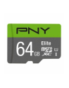 pny Karta pamięci MicroSDXC Elite 64GB P-SDUX64U185GW-GE - nr 4