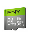 pny Karta pamięci MicroSDXC Elite 64GB P-SDUX64U185GW-GE - nr 9