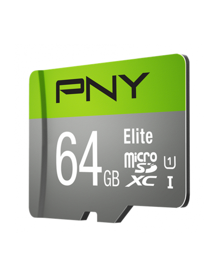 pny Karta pamięci MicroSDXC Elite 64GB P-SDUX64U185GW-GE główny