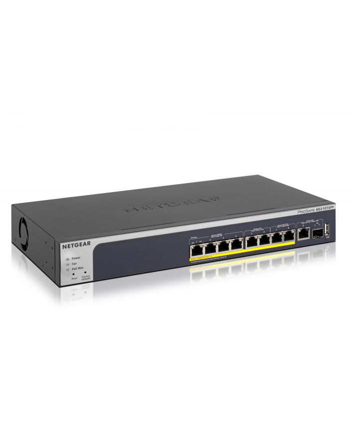 netgear Switch MS510TXPP 8xRJ45 PoE+ Multi-Gigabit 1xSFP+ główny