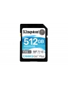 kingston Karta pamięci SD 512GB Canvas Go Plus 170/90MB/s CL10 U3 V30 - nr 26