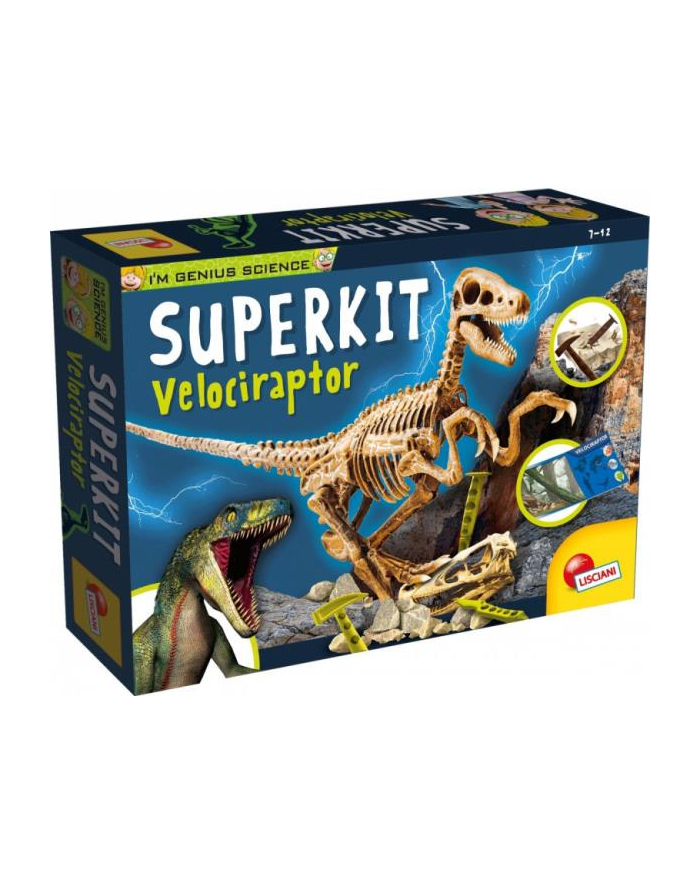 lisciani giochi I'm a Genius Velociraptor Super kit 80632 LISCIANI główny