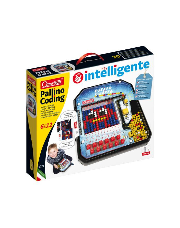 Pallino Coding inteligente gra układanka 1021 QUERCETTI główny