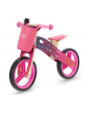 Kinderkraft Rowerek  biegowy Runner Galaxy pink z akcesoriami - nr 1