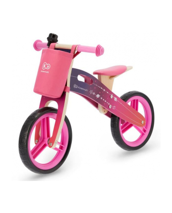 Kinderkraft Rowerek  biegowy Runner Galaxy pink z akcesoriami