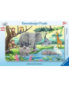ravensburger Puzzle 15el Afrykańskie zwierzęta 061365 - nr 1