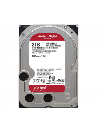 western digital Dysk WD Red 3TB 3,5 256MB SATA 5400rpm WD30EFAX