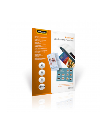 fellowes Folie do laminacji -Łatwo złóż 80 mik - A3, 25 sztuk nr 2