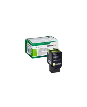 lexmark Toner C232HY0 Żółty