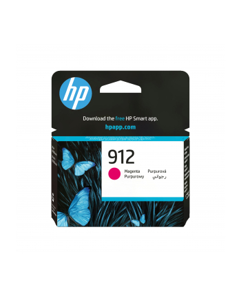 hp inc. Tusz 912 Magenta Ink 3YL78AE