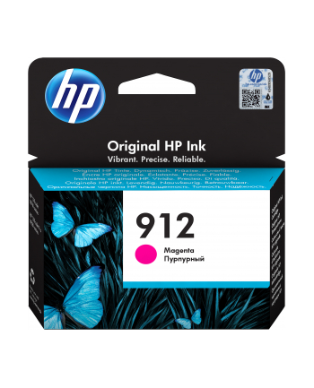 hp inc. Tusz 912 Magenta Ink 3YL78AE