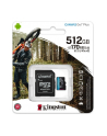 kingston Karta microSD 512GB Canvas Go Plus 170/90MB/s Adapter - nr 10