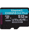 kingston Karta microSD 512GB Canvas Go Plus 170/90MB/s Adapter - nr 8