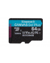 kingston Karta microSD  64GB Canvas Go Plus 170/70MB/s Adapter - nr 48