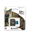 kingston Karta microSD  64GB Canvas Go Plus 170/70MB/s Adapter - nr 59