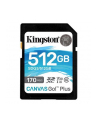 kingston Karta pamięci SD 512GB Canvas Go Plus 170/90MB/s CL10 U3 V30 - nr 42