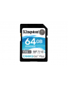 kingston Karta pamięci SD  64GB Canvas Go Plus 170/70MB/s CL10 U3 V30 - nr 26