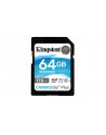 kingston Karta pamięci SD  64GB Canvas Go Plus 170/70MB/s CL10 U3 V30 - nr 33