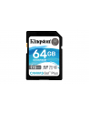 kingston Karta pamięci SD  64GB Canvas Go Plus 170/70MB/s CL10 U3 V30 - nr 34