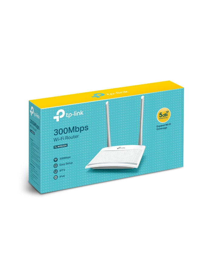 tp-link Router WiFi WR820N N300 1WAN 2xLAN główny