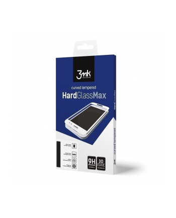 3mk Szkło ochronne HardGlass Max Samsung S20+ G985 czarny FullScreen
