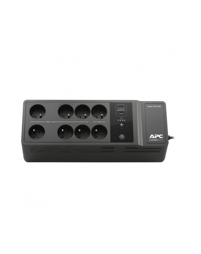 apc Zasilacz BE850G2-CP Back UPS 850VA/520W 6+2xFR, Ładowarka USB A+C główny