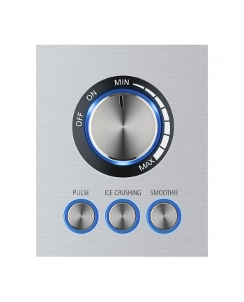 Steba MX 4 plus, Blender (brushed stainless steel / black)