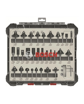bosch powertools Bosch cutter set 30 pcs Mixed 6mm shank - 2607017474