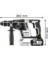 bosch powertools Bosch Cordless Rotary Hammer GBH 18 V-26 F Professional solo (blue / black, without battery and charger) - nr 5