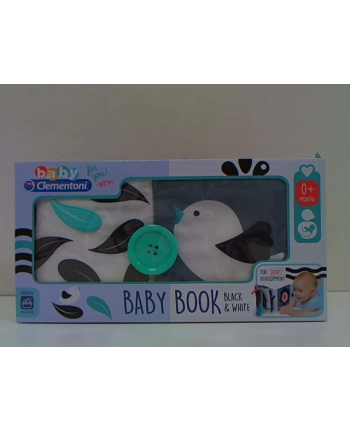 Clementoni Czarno-biała książeczka kontrastowa 17355 nr 1