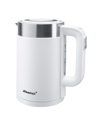 Steba WK 11 Bianco, kettle (white / stainless steel, 1.7 liter)