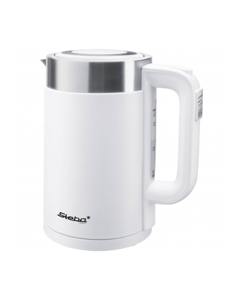 Steba WK 11 Bianco, kettle (white / stainless steel, 1.7 liter)