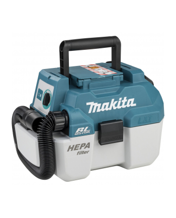 Makita cordless vacuum cleaner DVC750LZX1, handheld vacuum cleaner (blue, without battery and charger)