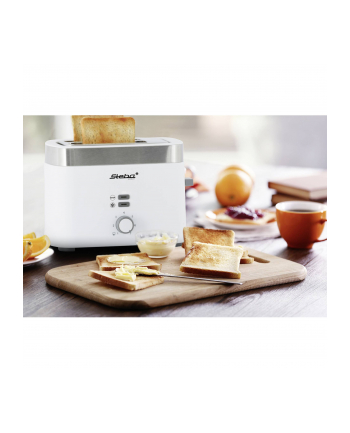 Steba TO 10 Bianco, toaster (white / stainless steel)