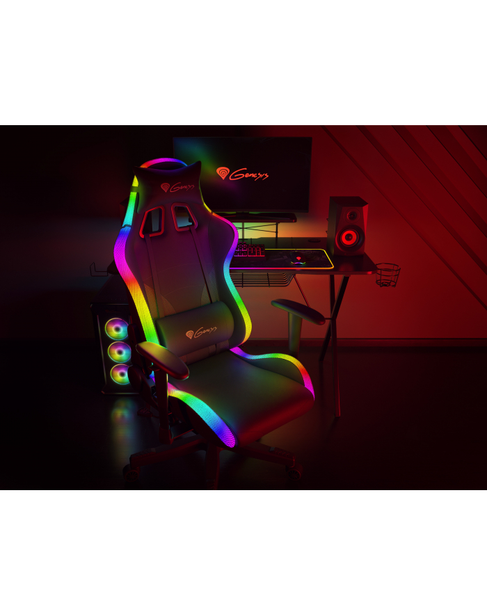 natec Fotel dla graczy Genesis Trit 600 RGB główny